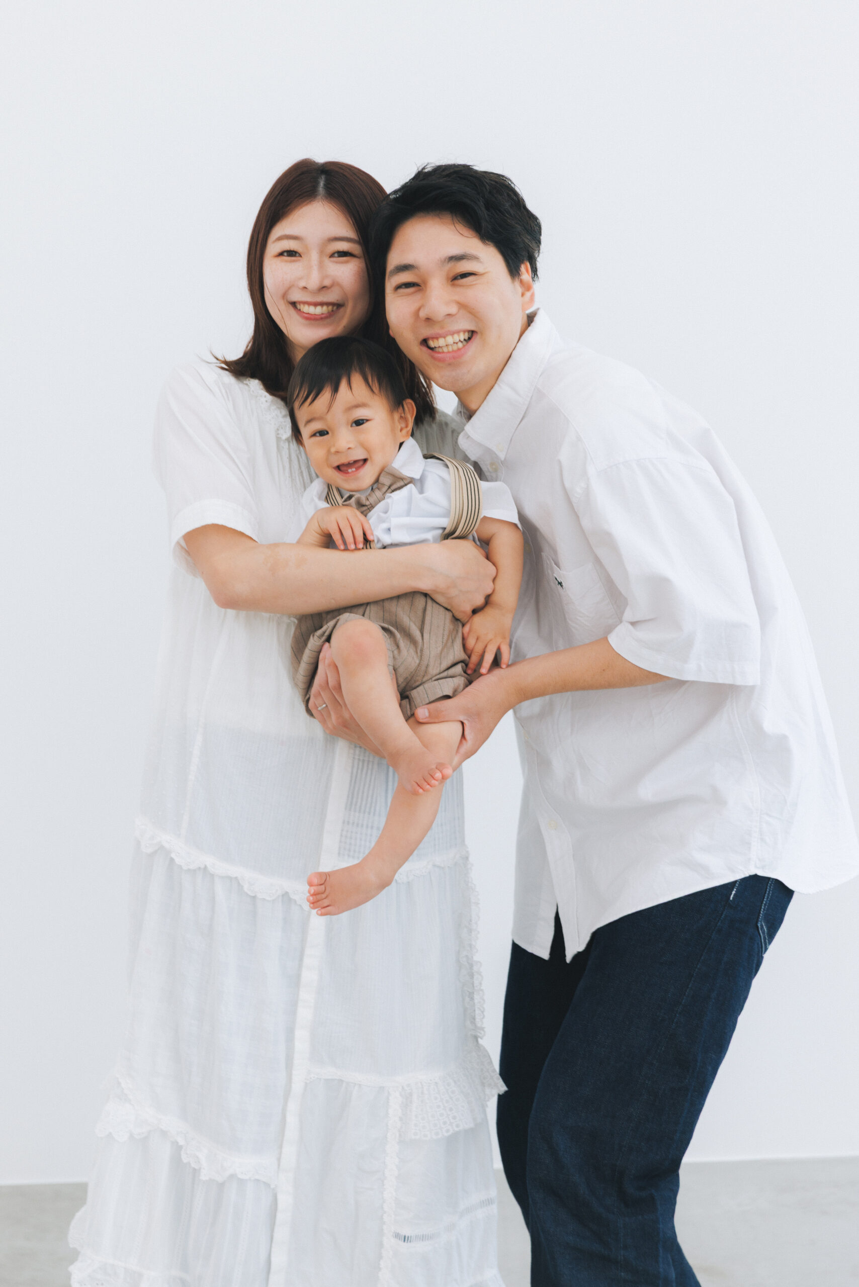 藤沢ラシイスタジオの1歳バースデー撮影