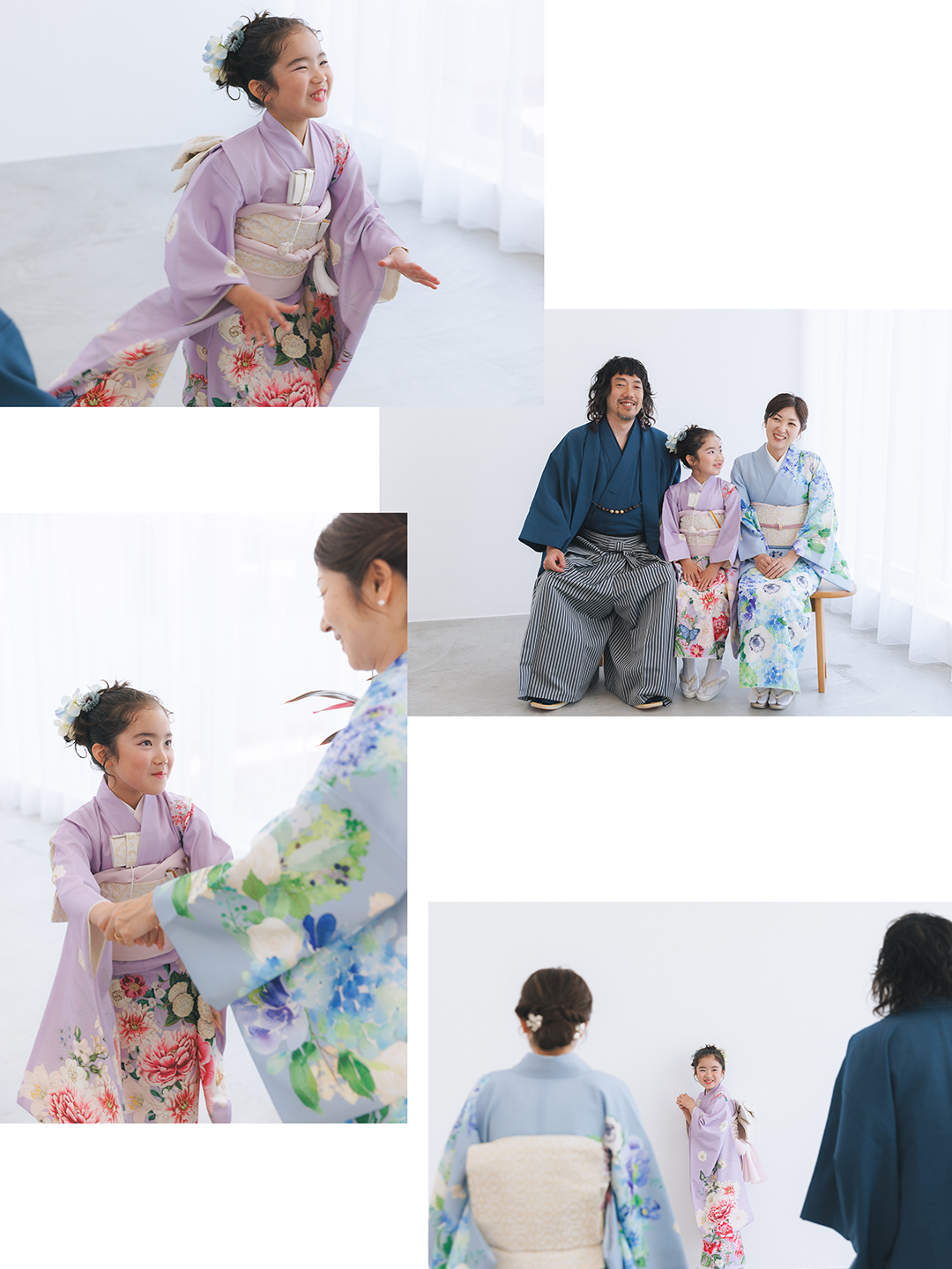 藤沢ラシイスタジオでの七五三写真撮影